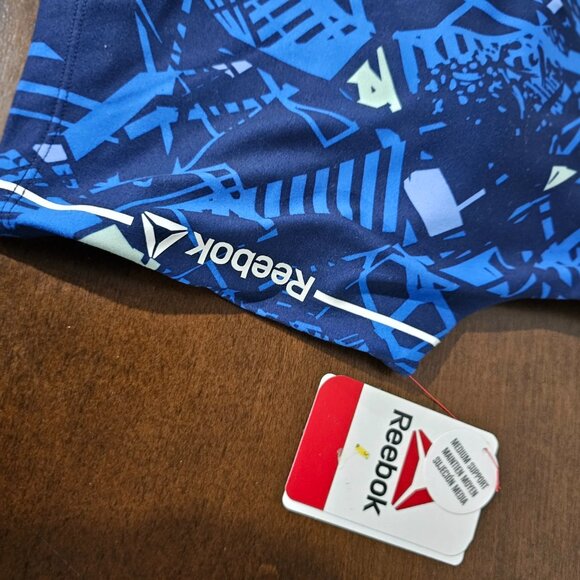 Reebok sport wear form fitting blue and light blue with some white as well - Picture 3 of 5